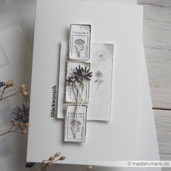 Fustella " mini cornflowers" - Alexandra Renke