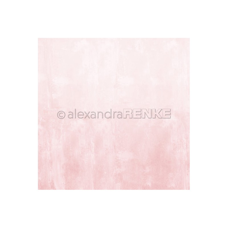 rosa velluto - Carta singola 12"x12" - Alexandra Renke