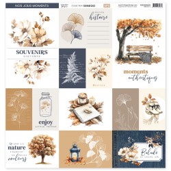 Ginko - Pad 12"x12" - Florileges Design