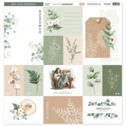 Harmonie - Pad 12"x12" - Florileges Design