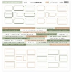 Harmonie - Pad 12"x12" - Florileges Design