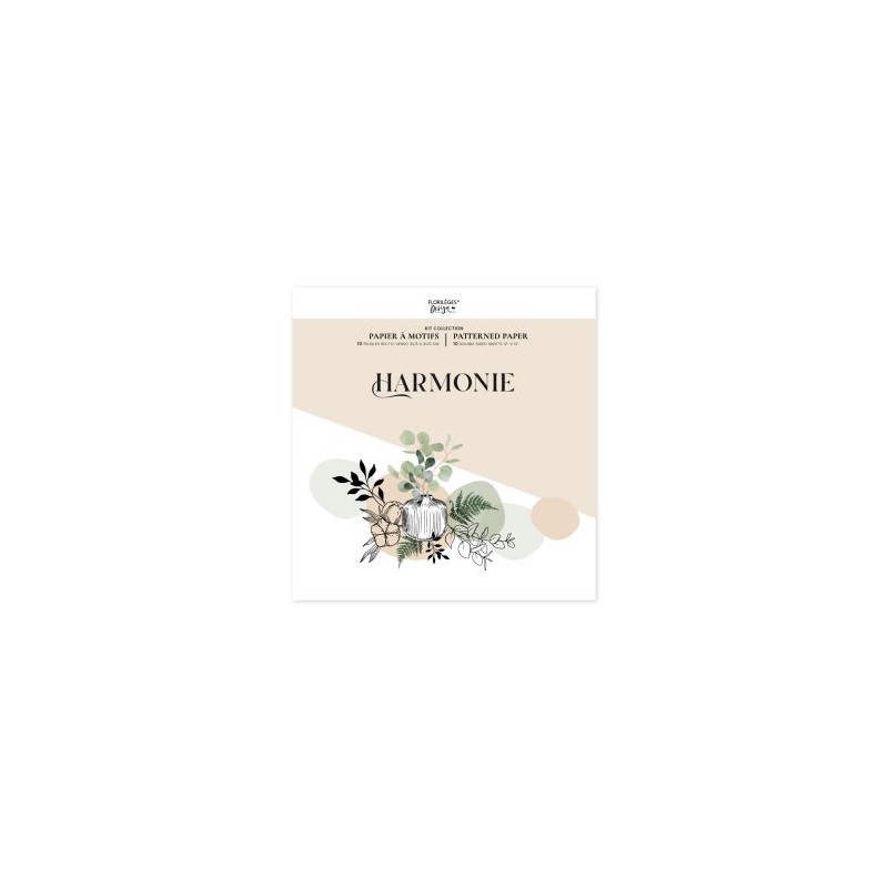 Harmonie - Pad 12"x12" - Florileges Design