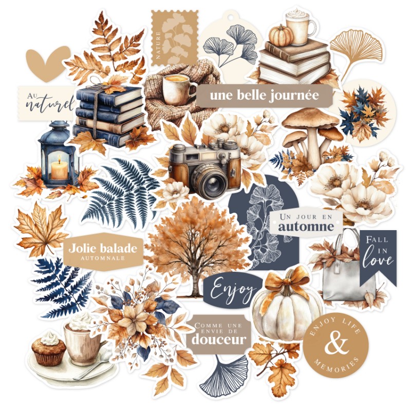 Ginko - Die Cuts in carta - Florileges Design -