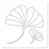 Ginko - Stencil per impunture 15"x15" - Florileges Design