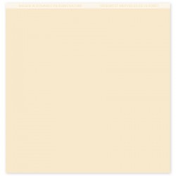 Duo Vanille - tinta unita 12"x12" - Florileges Design