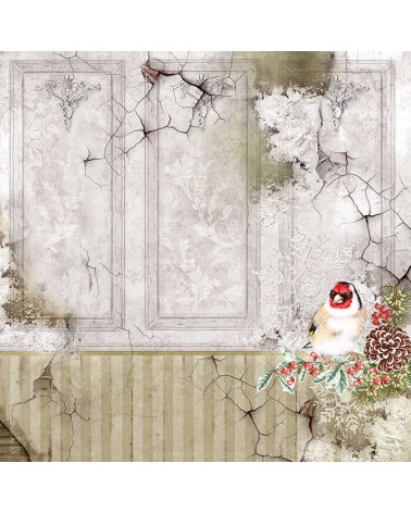 Paper pad 30 x 30 - FROZEN ROSES - Ciao Bella Paper