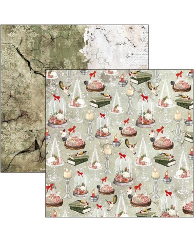 Paper pad 30 x 30 - FROZEN ROSES - Ciao Bella Paper