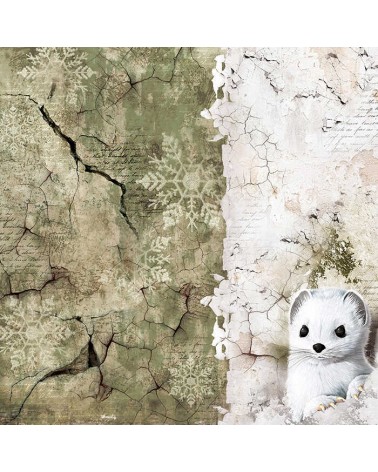 Paper pad 30 x 30 - FROZEN ROSES - Ciao Bella Paper