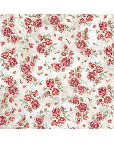 Paper pad 30 x 30 - FROZEN ROSES - Ciao Bella Paper