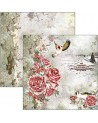Paper pad 30 x 30 - FROZEN ROSES - Ciao Bella Paper