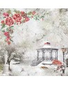 Paper pad 30 x 30 - FROZEN ROSES - Ciao Bella Paper