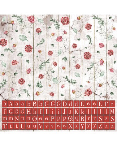 Patterns pad 30 x 30 - FROZEN ROSES - Ciao Bella Paper