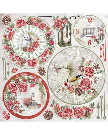 Patterns pad 30 x 30 - FROZEN ROSES - Ciao Bella Paper