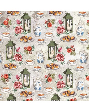 Patterns pad 30 x 30 - FROZEN ROSES - Ciao Bella Paper