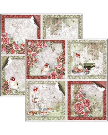 Patterns pad 30 x 30 - FROZEN ROSES - Ciao Bella Paper