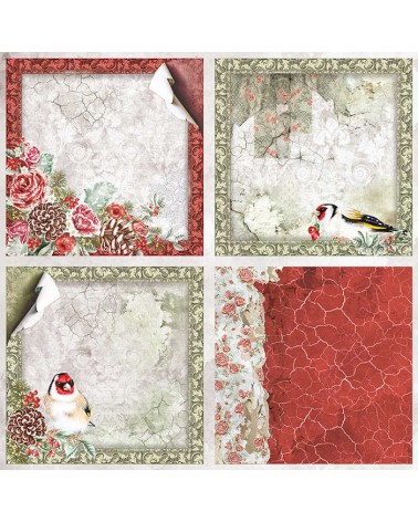 Patterns pad 30 x 30 - FROZEN ROSES - Ciao Bella Paper