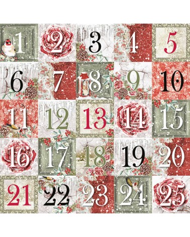 Patterns pad 30 x 30 - FROZEN ROSES - Ciao Bella Paper