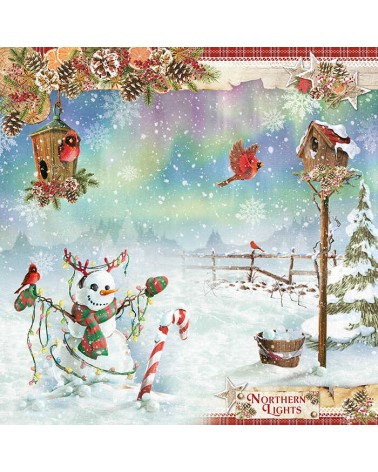 Paper Pad 30 x 30 - NORTHERN LIGHTS - Ciao Bella Paper