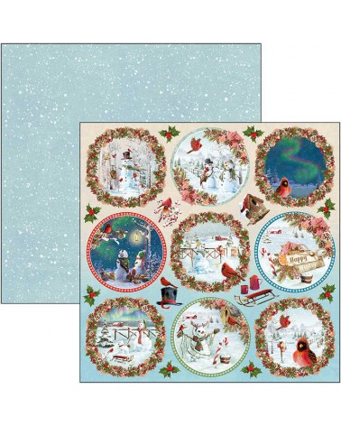 Paper Pad 30 x 30 - NORTHERN LIGHTS - Ciao Bella Paper