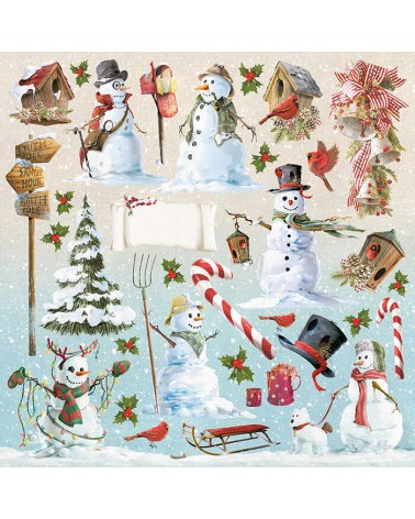 Paper Pad 30 x 30 - NORTHERN LIGHTS - Ciao Bella Paper