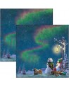 Paper Pad 30 x 30 - NORTHERN LIGHTS - Ciao Bella Paper