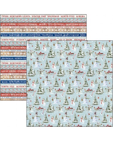 Paper Pad 30 x 30 - NORTHERN LIGHTS - Ciao Bella Paper