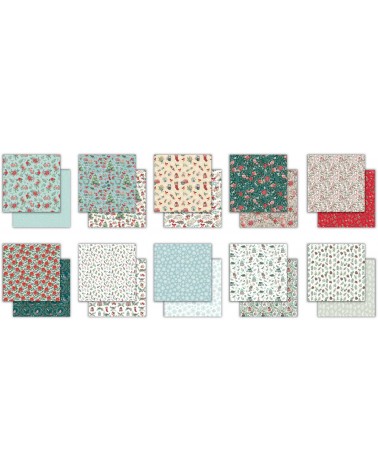 NOEL - Paper pad 30 x 30 - Craft Consortium