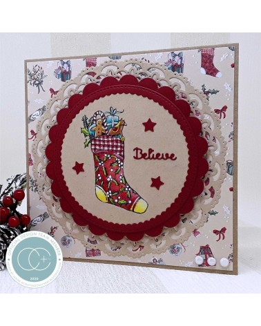 NOEL - Paper pad 30 x 30 - Craft Consortium