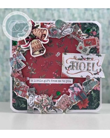 NOEL - Paper pad 30 x 30 - Craft Consortium