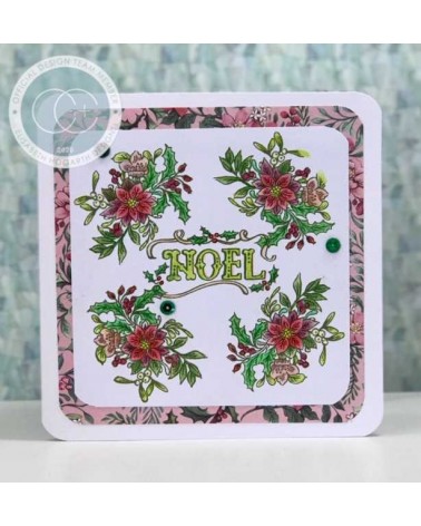 NOEL - Paper pad 30 x 30 - Craft Consortium
