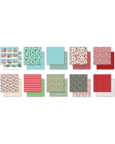 It's Snome Time - Paper pad 30 x 30 - Craft Consortium