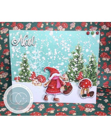 It's Snome Time - Paper pad 30 x 30 - Craft Consortium